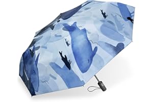 CUBY Regenschirm, Sonnenschirm Regenschirm, Freien Uv-Schutz Damen Automatik Faltschirm Winddicht Regenfest, Mini Umbrella Taschenschirme Mit 8 Rippen für Erwachsene und Kinder Reise Sonnenschirm