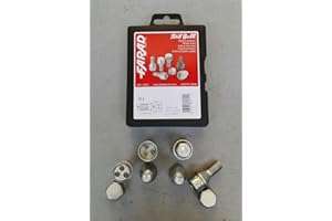 Farad Bulloni Antifurto per Auto A1 / A2 / A3 / A4 / A5 / A6 / A7 / A8 Ruote in Lega Originali (Stil Bull)