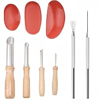 Fustelle Per Ceramica E Argilla – Set Da 4 Pezzi Con Manico In Legno, Tagliafori Rotondi Per Modellismo - 3