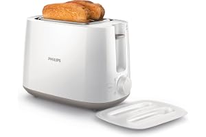 Philips HD2582/00 Two slice Pop-up toaster with bun warmer | 830W | 6 browning settings