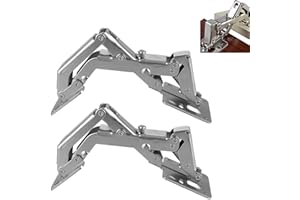 AKOLAFE 2 zawiasy wkręcane ze sprężyną, kąt otwarcia 180 stopni, zawiasy meblowe, wewnętrzne, zawiasy do drzwi szafy, metalowe zawiasy, Softclose, 170 stopni, do drzwi drewnianych, drzwi szafy