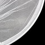 FOXONOVE Moskitonetz, Baby Moskitonetz Baby Kleinkind Bett Kinderbett Baldachin Moskitonetz (weiß) - 9