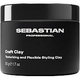 Sebastian Professional CRAFT CLAY Hair Definer Texturiser (50 g) | Matte Clay for a Natural Look - Flexible Hold and Texture