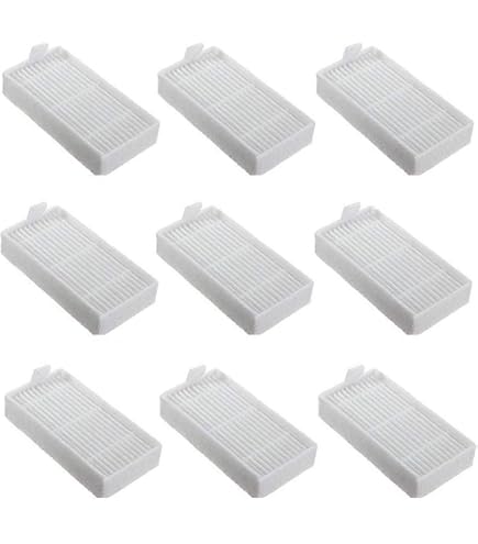 8 PièCes Filtres HEPA pour Lefant Robot Aspirateur M210 Pro M1 M201 8 PièCes Filtres HEPA pour Lefant Robot Aspirateur M210 Pro M1 M201