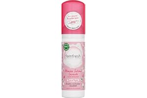 Femfresh - Washable Intimate Foam Special for Rules, No Rinse, with Rose Extracts & Cotton Flowers, 50 ml