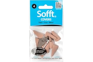 PANPASTEL Colorfin PP62004 - Coperture sofft, a punta, n. 4, confezione da 10