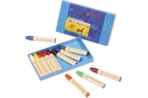 STOCKMAR 31200 - Wachsmalstifte, 12 Farben