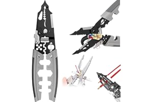 XBEY 28 In 1 Multifunctional Wire Stripper and Cutter, Crimping Tool - Wire Stripper, Crimping Plier, Cable Cutter, Multi-Purpose Wire Stripper & Crimping Tool (28 in1 Wire Stripper)