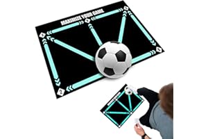 QUSLLIS Football Mat – Football Mat Training Ball Control, Football Training Accessories, Gym Mat Children's Football Mat