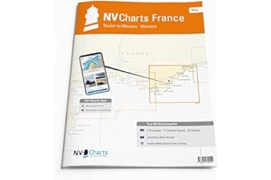 NV CHARTS NV Atlas France FR 10 mit App Lizenz- Seekarte Frankreich - Toulon to Menton mit Monaco mit Monaco und Nizza