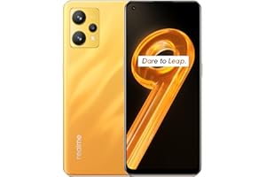 realme 9 - 6+128GB Smartphone, 90 Hz Super AMOLED Display, Snapdragon 680 Prozessor, Starker 5000-mAh-Akku, Schlankes Profil mit 7,99 mm,Ripple Holographic Design, Sunburst Gold