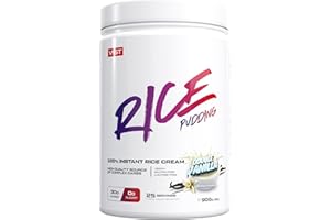 ‎VAST VAST Instant Rice Pudding – Double Vanilla – 900g – Komplexe Kohlenhydrate – Perfekt als Pre- und Postworkout – Zuckerfrei, Fettfrei, Glutenfrei, Laktrosefrei