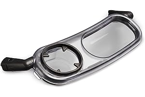 TRENDHUB Stroller Snack Tray with Cup Holder Compatible with Uppababy Cruz v2, Uppababy Vista v2 Stroller, and Rumble seat. Easy attachment for most Uppababay Stroller Bumper bar housings, Stroller Accessories