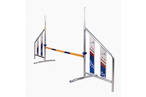 2 salti (4 montanti) Callieway® Aluminium Agility SALTI da Competizione AGI Jump Trophy, conformi al regolamento FCI