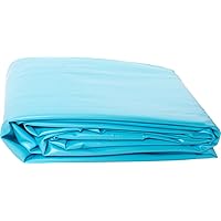 Poolomio PVC-Poolinnenfolie, hochwertige, kältebeständige Folie für den Pool, geeignet für Stahlwandpools mit Ø 350 x 90…