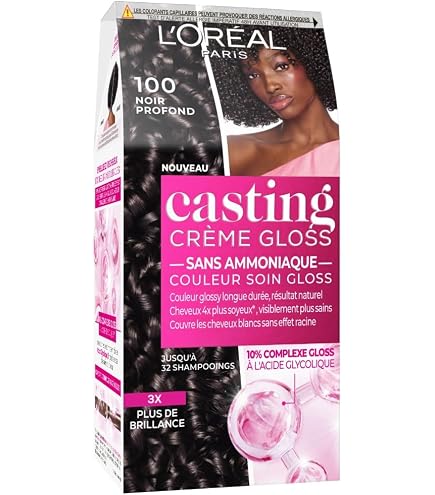 10 Pièces Indica Easy 10 Minutes - Couleur Cheveux Brun Foncé - Shampooing Colorant Naturel - Exp. Mai 2027