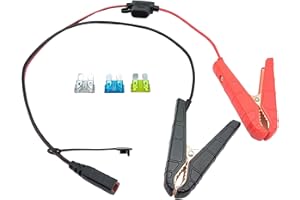 WINWILL Cablaggio compatibile con NOCO GC001 X-Connect, terminale caricabatterie con occhielli M6 integrati Genius Smart