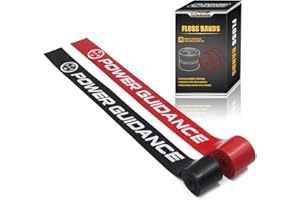 POWER GUIDANCE Floss Bands (Pack 2) Bande d'activation de la Circulation Bande de Compression et de résistance pour Le renforcement des Muscles et des articulations dans différentes Force