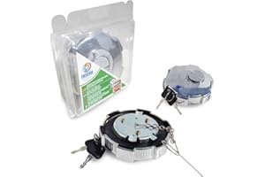 Tapon Deposito Combustible Metal Con Valvula Salida De Gas 80 Mm Llave Faseba