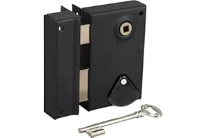 Bricard - Serrure en applique Bricard à fouillot Verticale Ouverture par clé ouvrant Gauche avec 2 clés