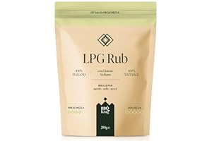 BBQ KING SPICES ARE ALWAYS THE SECRET BBQ KING - L.P.G. Rub Confezione da 250 Gr, Lemon Pepper Garlic Dry Rub Bbq Ideale per Barbecue e Grill, Set Spezie Cucina 100% Made in Italy, Miscela di Spezie a Base di Limone, Pepe ed Aglio