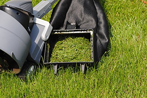 Tonino Lamborghini Elektro Rasentrimmer RTV 6050 2in1 schneidet und saugt Gras, integrierter Fangsack 10l, Schnittbreite 200mm, präzises Messerschneidsystem, 500W, Höhenverstellung - 4