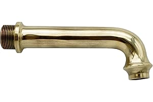 A. F. LLI PERINCIOLI L'Artistica F.LLI PERINCIOLI | kontinuierlicher Auslauf Anschluss 1" M, Auslauf aus Messing für Säulen- oder Wandbrunnen, 80 x 170 mm