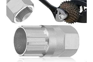 Emezddo Herramienta para Cassette de Bicicleta,Extractor de piñones,Extractor de Cassette,Herramienta de reparación para extraer Rueda Libre,Compatible con Shimano Bicicletas
