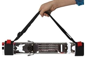 Ducomi® SkiHold - Portaesquí para adultos y niños simple y seguro para poder llevar tu equipo.