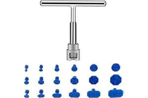 AEROGLO Car Dent Repair Kit Car Paintless Dent Puller Automotive Dent Removal Kit Dent Removal Tool with 18 Gasket Suction Cup Dent Repair Tool for Automobiles(COLOUR:as shown)