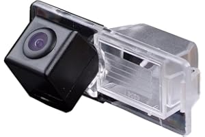 NAVINIO Caméra de Recul Voiture en Couleur Kit Caméra Vue arrière de Voiture Imperméable IP67 avec Large Vision Nocturne pour Opel Vectra C Caravan Moka Roewe Cadillac Buick Chevrolet Trax Aveo Lacrosse