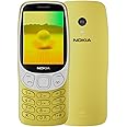 Nokia 3210 feature phone with 4G, 2.4" display, Retro design, 2MP camera, Dual SIM, Cloud Apps, 1450mAh battery, USB Type-C charging, Micro SD slot up to 32GB, Bluetooth 5.0 - Y2K GOLD
