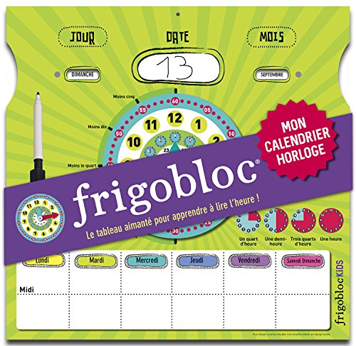 Download Frigobloc Mon Calendrier Horloge - Lire l'Heure Download Frigobloc Mon Calendrier Horloge - Lire l'Heure
