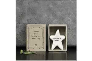 East of India MINI Matchbox Star Thank you for being so Amazing Keepsake Gift | Small gift for a friend, family or loved one | Letterbox Gift