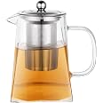 Servizi Da Tè Vintage In Vetro Borosilicato Di Wilhelm Wagenfeld Per Jenaer Germania Anni 39 50 Set Di 14