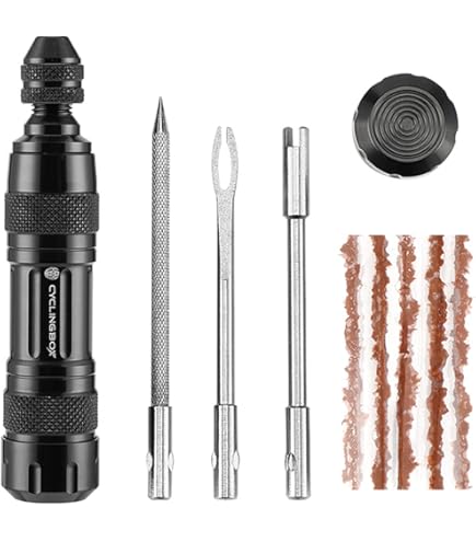 Kit Riparazione Caera d'aria Bici 82 Pezzi Kit Riparazione Bici Caera d'aria Kit Foratura Bici
