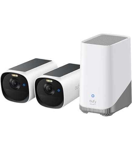 eufy SoloCam E30, 360° PTZ beveiligingscamera, 2K HD, 70° tilt, AI-tracking, zonne-energie, draadloos buiten, geen maandkosten
