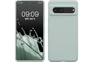 kwmobile Etui na telefon komórkowy do Google Pixel 7, etui na Pixel 7 Case - etui silikonowe - bezprzewodowe ładowanie - Cool Mint