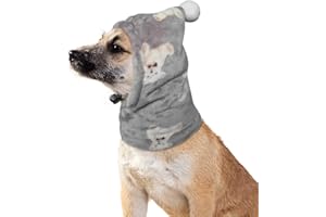 BT Bear Cappelli per cani in peluche, calda copertura per le orecchie per animali domestici, cappello invernale per cani, orecchie silenziose per cani, protezione dal rumore per cani di piccola taglia