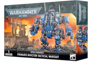 Games Workshop Warhammer 40k - Space Marine Primaris Invictor Tactical Warsuit 48-98 Noir