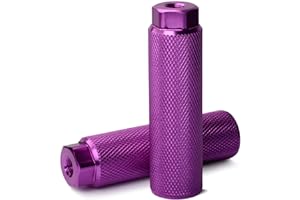FERENU Vuwuma Amotor - Pioli per bicicletta, in lega di alluminio, antiscivolo, per mountain bike, bicicletta, pedane posteriori per acrobazie da 3/8"