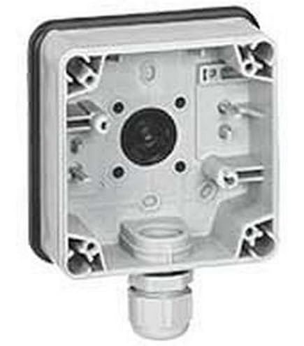 Legrand Steckdose Plexo – 2-polig, 16 A, 250 V, IP66/IK08, Grau, Ohne Gehäuse