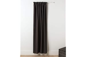 TREND CURTAINS Caravan Curtain Dark Grey Door Curtain Perfect for Caravan Motorhome campervans (44" Width x 78" Drop single door curtain)