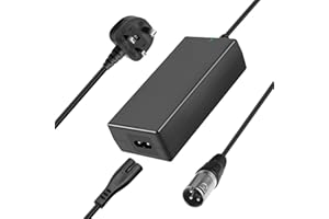 ASUNCELL 24V 2A Power Adapter Charger for Mongoose M150 M200 M300 M350 M500 COSMIC Z350 Schwinn S150 S180 S200 S250 IZIP Go-Go Elite Traveller, Bladez XTR, Mobility Scooter Power Supply XLR Connector