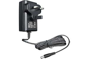 ANLINK 12V 1A/1000mA Power Supply Adapter, AC 100-240V 50/60Hz to DC 12V 1A 12W 5.5x2.1mm Wall Charger, Center Positive, 1.8M 20AWG Long Cable for Stable and Flexible Use