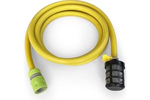 NAMOTEK 3M Suction Hose with Quick Coupling & Filter for Pressure Washer Karcher K2-K7 Series & Bosch AQT Series