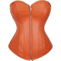 Corsetto Donna KUOSE In Pelle Laccata Nera - Modellante Con Strass - Foto 1