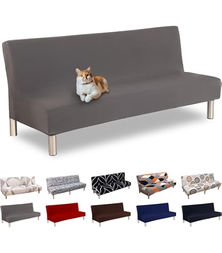 Copridivano Senza Braccioli Lavabile Con Gonna, 3 Posti, Geometria Antiscivolo, Fodera Elasticizzata Per Divano Letto Clic-clac, Taglia M (155-185 Cm), Motivo Retro',
    