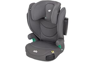 JOIE Kindersitz i-Trillo FX i-Size ab 3,5 Jahre bis 12 Jahre (100 cm - 150 cm) inkl. Getränkehalter - Thunder