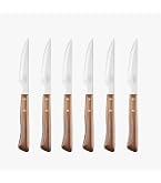 Coltello Da Pane E Burro SMI Con Lama Seghettata In Acciaio Inox E Manico In Legno D'Ulivo - Made In Germany, 22,5 Cm - 3